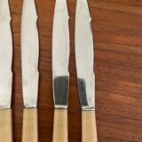 Series of 12 vintage table knives