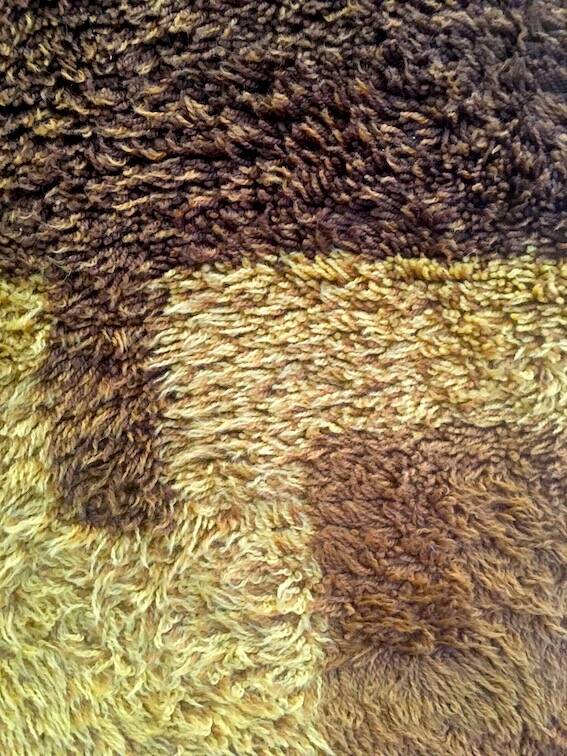 1960s Swedish wool rug