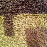Swedish wool rug from the 60s