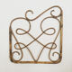 Vintage rattan headboard