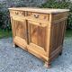 Old low sideboard in solid cherry wood from the 1900s.