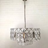 Vintage Hillebrand crystal chandelier, 1960s
