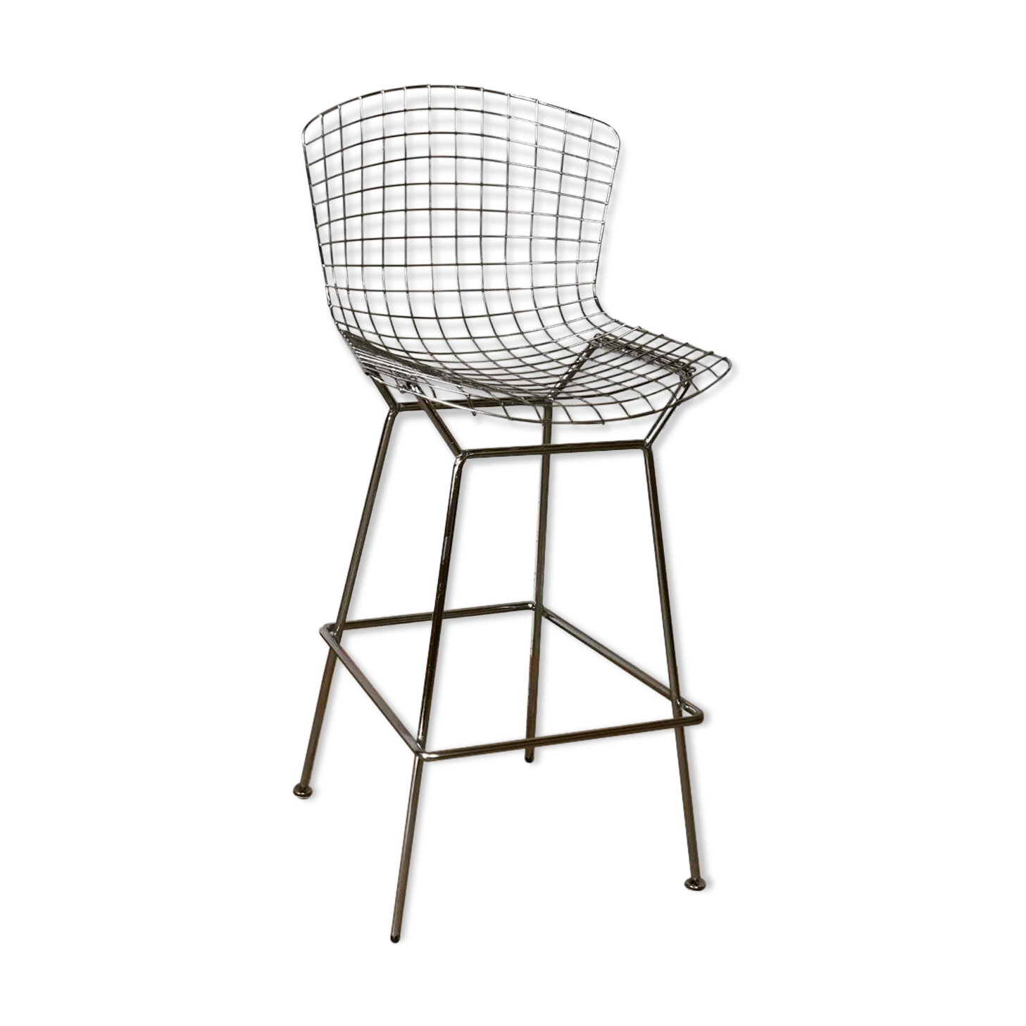 Vintage Harry Bertoia bar stool