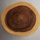 Table à manger vintage en bois massif. Années 1970