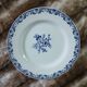 10 assiettes plates anciennes en Terre de fer
