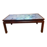 Table basse en granit bleu, 1970-1980