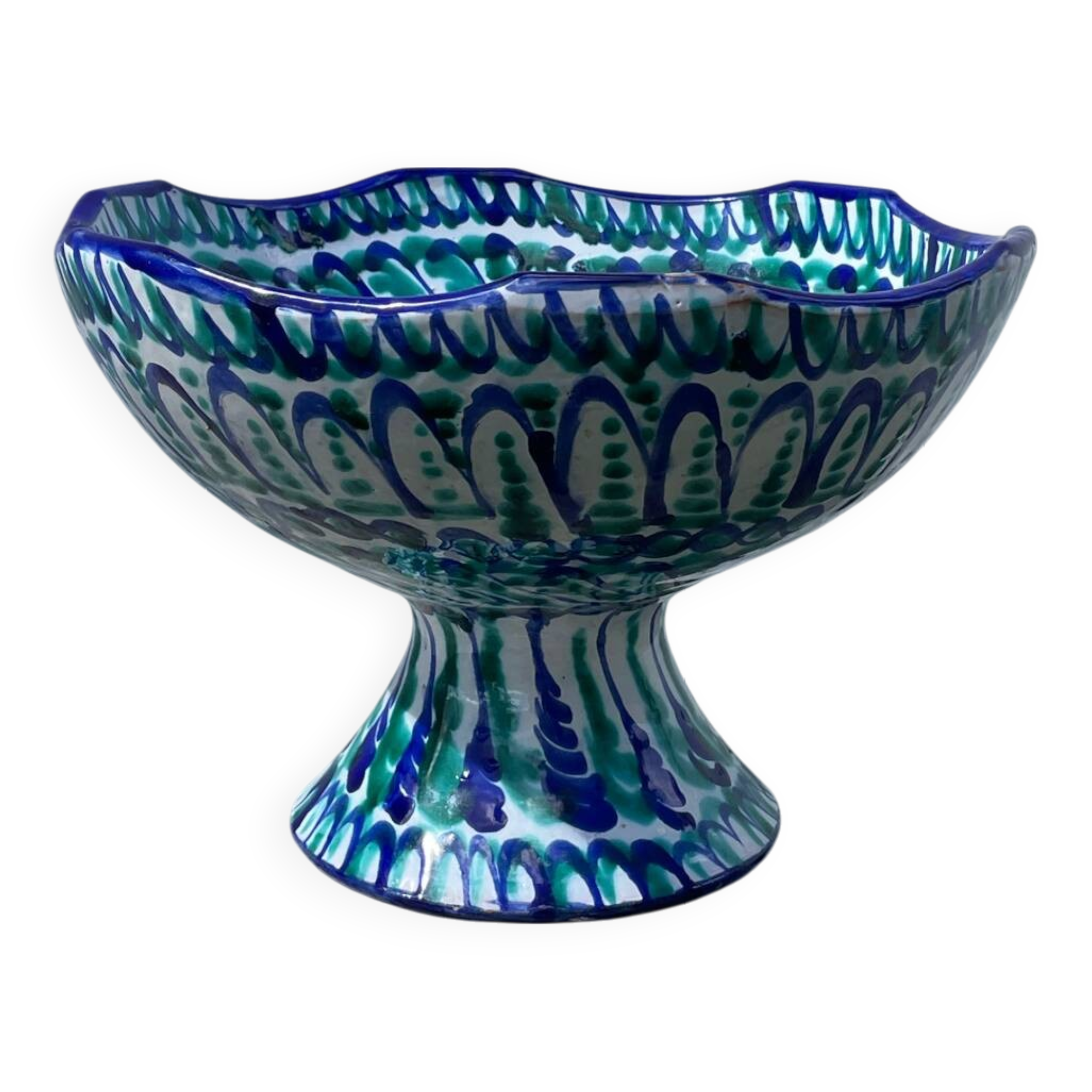 Fajalauza ceramic fruit bowl