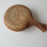 Ceramic fondue pot signed La colombe (Vallauris) 1970s