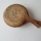 Ceramic fondue pot signed La colombe (Vallauris) 1970s