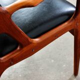 Vintage Teak Stuhl Design Arne Vodder Danish Mid Century