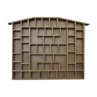 Homemade shelf for miniatures