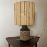 Scandinavian Style Table Lamp with Ceramic Base and Shade, 1960s