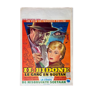 Affiche belge Il bidone