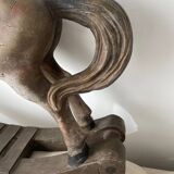 Cheval à bascule antique