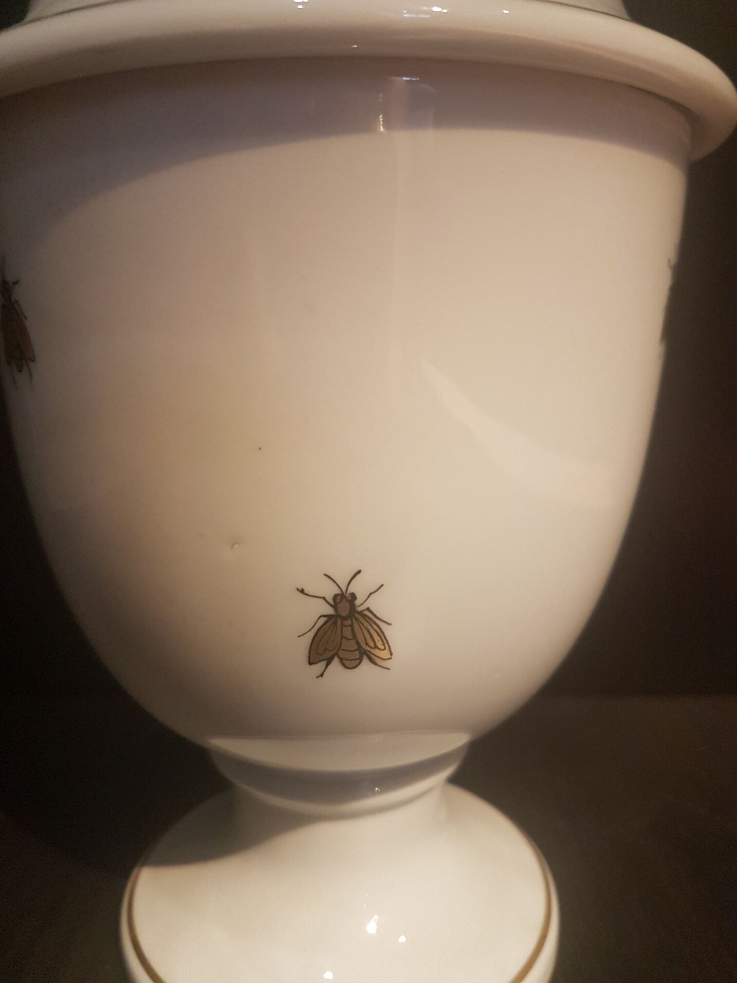 Porcelain pharmacy pot