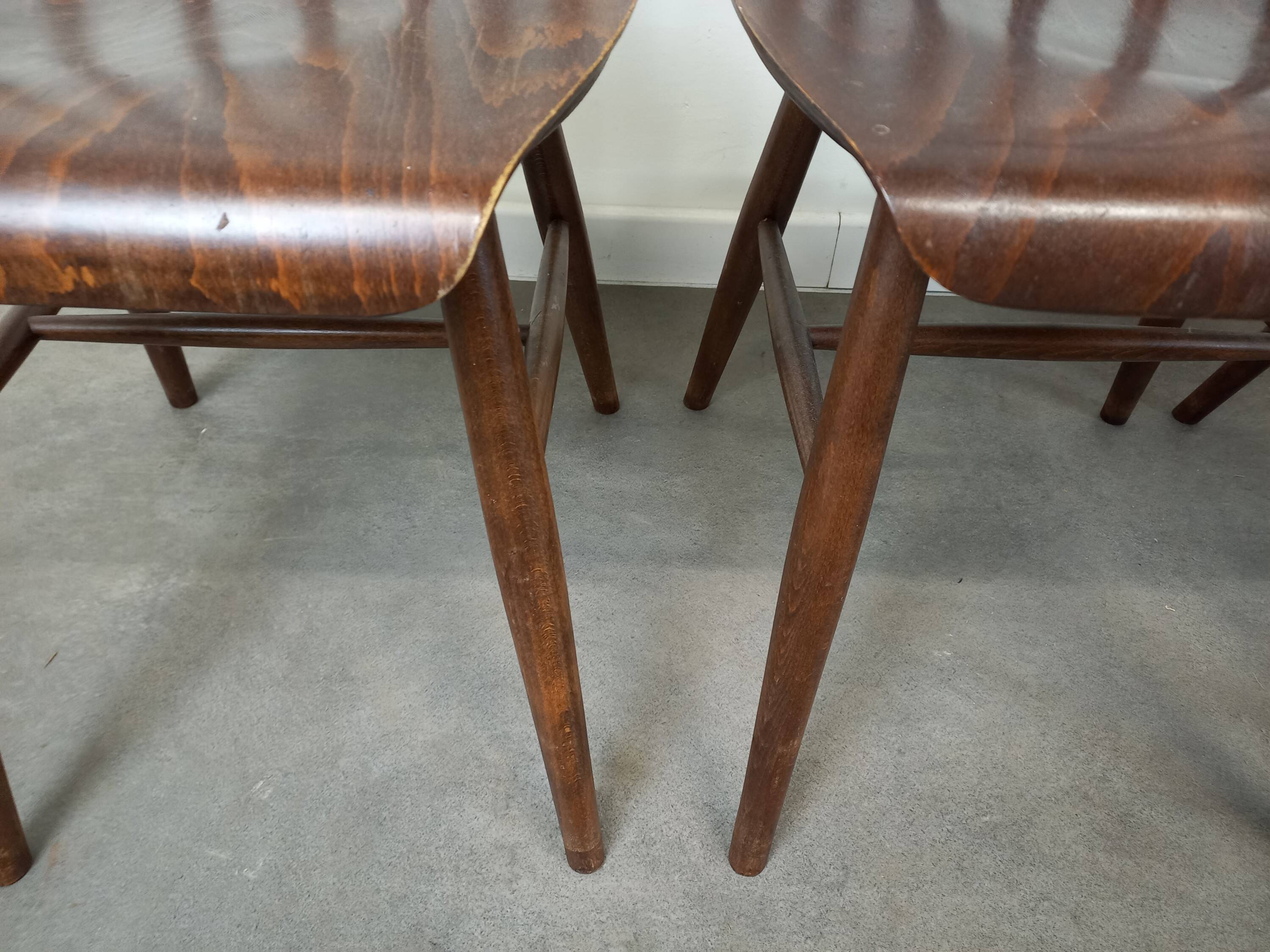 Scandinavian chairs set of 4