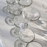 Set of bistro glasses