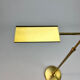Mid century brass and steel classical floorlamp, 1960s