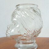 Glass vase head Moor