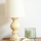 Alabaster bedside lamp
