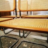 Lot of 4 Marcel Breuer B32 chairs