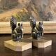 Art Deco bookends H. Moreau 1930