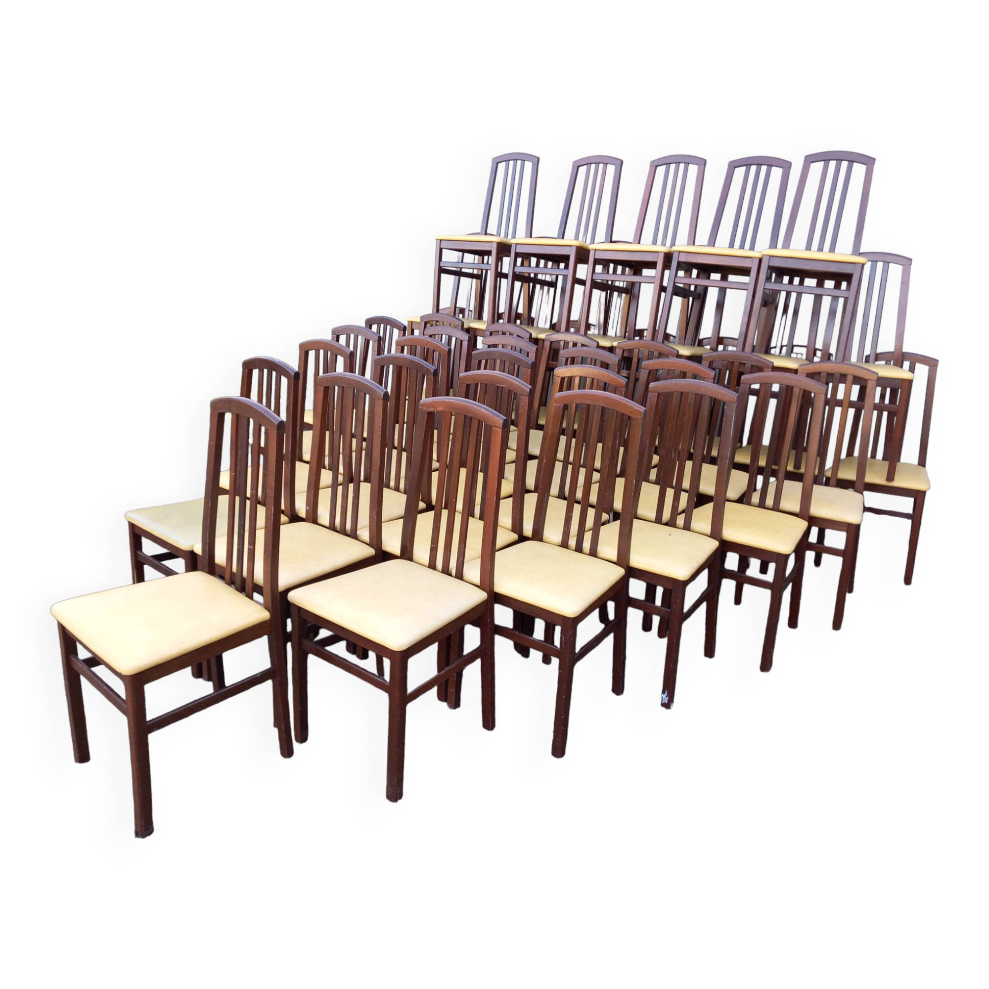 40 chairs