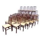 40 chairs