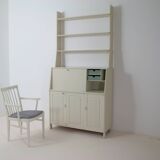 Library Secretary with its “Vardags” armchair by Carl Malmsten, Sweden 1960s