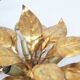 Wonderful pair gilded floral flush mount lights by Hans Kogl