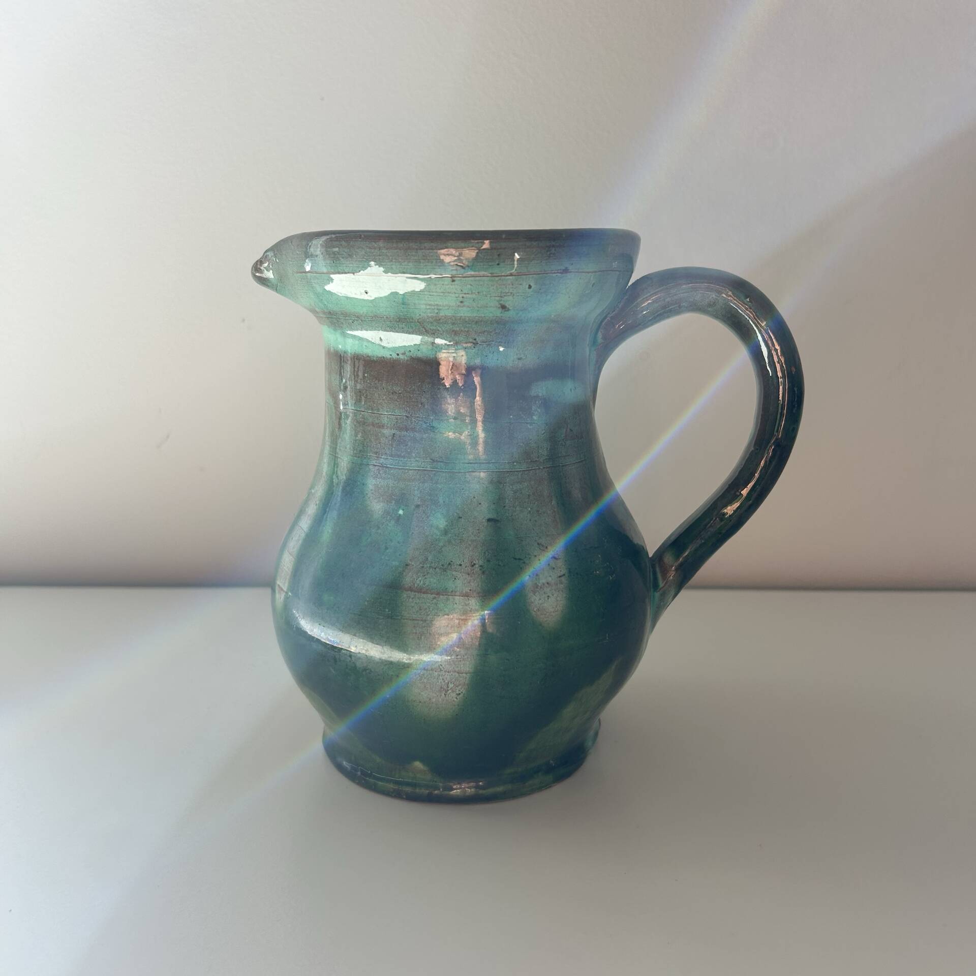 Stamped pitcher Meyssac in Limousin