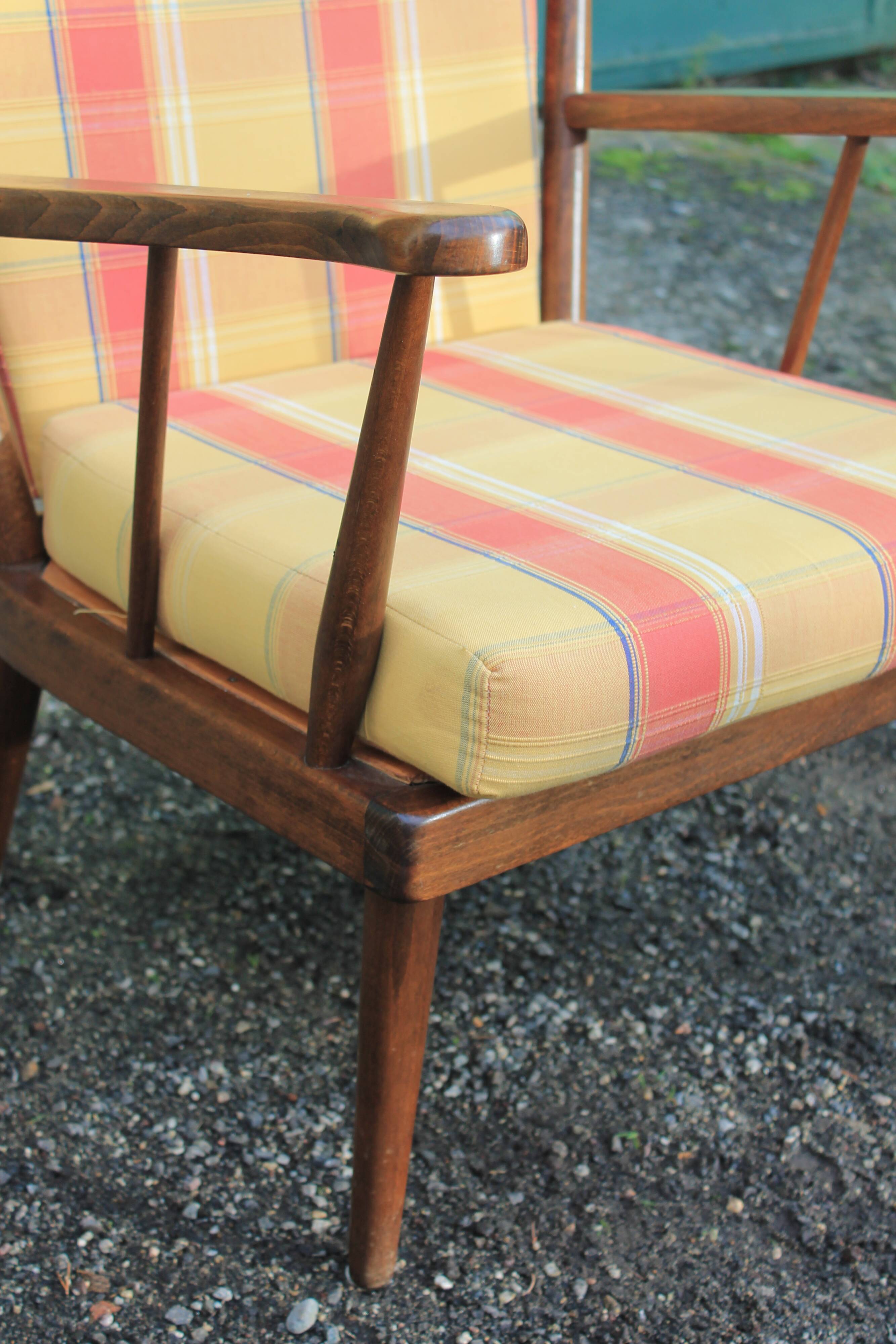 Pair of Baumann armchairs