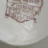 Basket trinket bowl Keller and Guerin Lunéville art nouveau