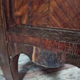 Secretary in a week planner style from the Louis XVI period in marquetry (to be restored)