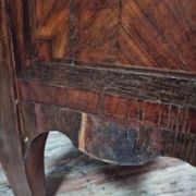 Secretary in a week planner style from the Louis XVI period in marquetry (to be restored)