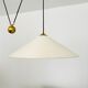 Large Adjustable Brass Pendant Lamp with Counterweight by Florian Schulz