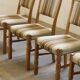 Vintage 1960s Danish Oak Dining Chairs style of Henning Kjærnulf, Denmark