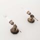 Pair of 1950’s solid metal ‘torch holding hand’ wall sconces by maison arlus
