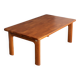 Retro Danish Solid Teak 1960s Coffee Table