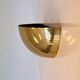 Set of four design midcentury wall brass lamps - Czechoslovakia, 1980s