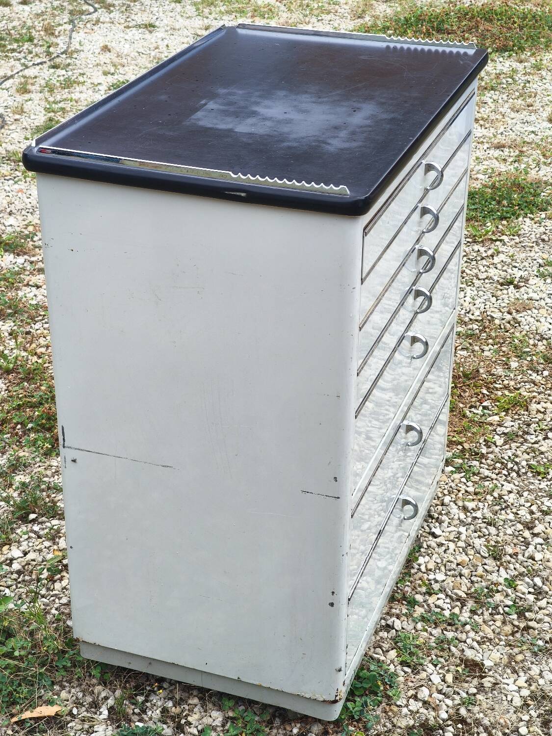 Antique dentist's cabinet