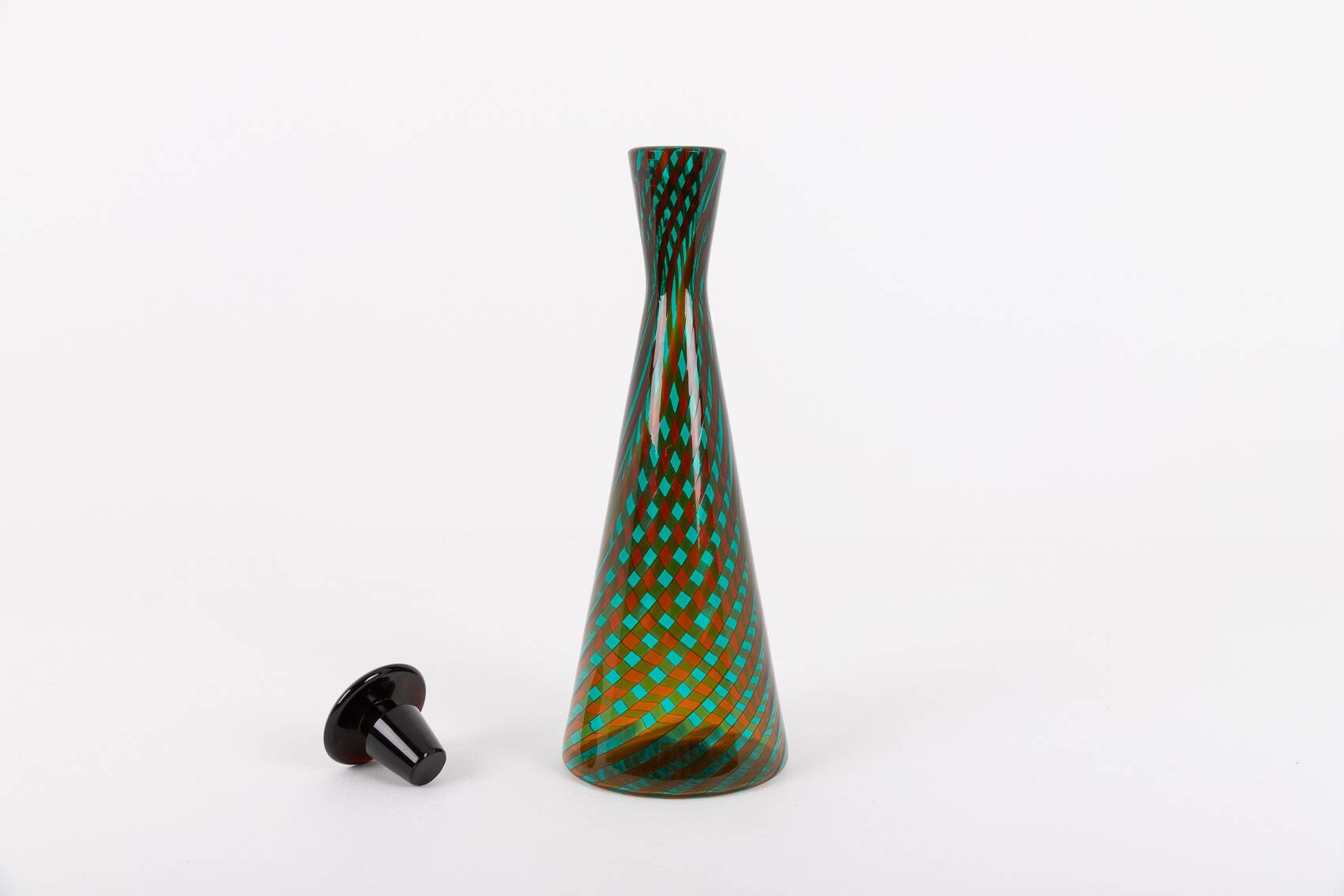 VeArt Murano Glass Decanter, 1980’s Italy