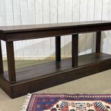 19th century oak draper's table