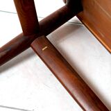 Square rosewood coffee table by Grete Jalk for Glostrup