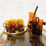 Amber Sangria Pitcher