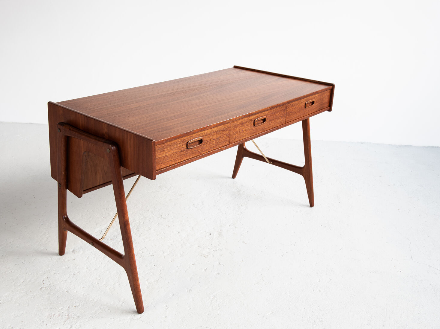 desk in teak by Arne Wahl Iversen