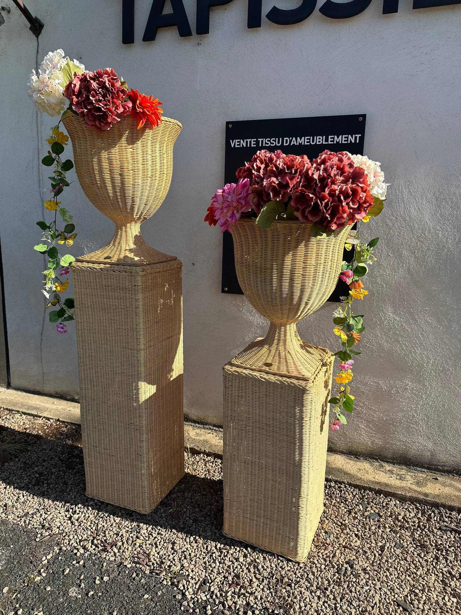Médicis in rattan