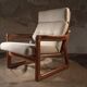 Scandinavian teak armchair