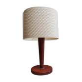 Lampe pied bois style art déco