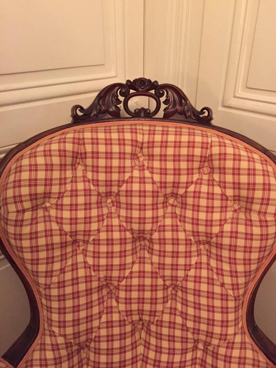 Comfortable old chair nineteenth